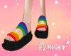 N| Pride sandals