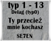 Ty przeciez mnie kochasz