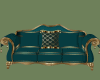 Elegant green sofa set