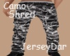 Camo Shredded Black