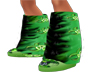 green toxic boot