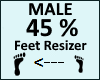 Feet Scaler 45%