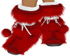 Red Fur Ugg Boots {DER}