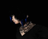 Black and Blue Hair