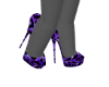 *Purple Leopard Heels