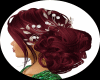 WEDDING AUBURN HAIR