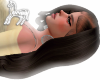 girly hair gray