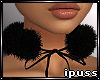 !iP Dark Fur Necklace