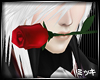 ! Red Rose in Mouth