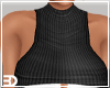 Crop Sweater White Bra