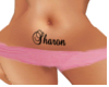 Sharon Belly Tattoo