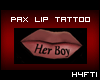 H4 | Her Boy Lip Tattoo