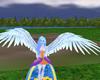 Polar Angel Tiara Wings