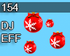154 EFF BALL XMAS RED