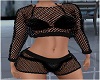 Black Mesh Outfit
