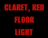 ANIMATED RED FLOOR LIGHT