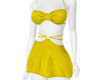 Yellow Mini Dress RLS