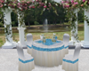 Sky blue/Wedding Table