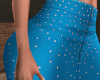 Sexy Blue Dots Skirt