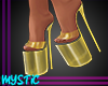 Kitty Gold Heel