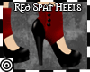 *m Red Spat Heels