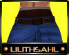 LS~Blue Swagg Shorts