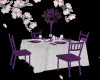Wedding Table Purple