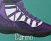 Purple 11's Sneakers M