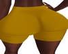 RLL Yellow Biker Shorts
