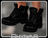 R' Black Boots
