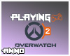 Playing Overwatch 2.
