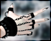 gloves with chains