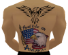 Proud American Back Tatt