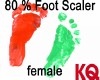 KQ 80 % Foot Scaler fem