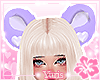 ❤Bear Ears Purple❤