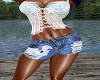 Blue Jean Shorts