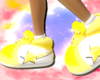 yellow bape slippers