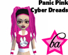 (BA) Panic Pink Dreads