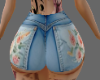 ~Flower-Shorts-Jeans~