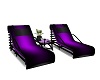 Purple Pool Lounge Chair