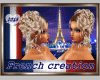 Blond french cockades