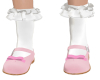 Kids Pink Shoes + Socks