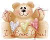 animated teddy i love u