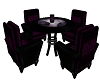Purple Swanky Club seats
