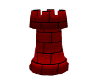 (1M) Chess Tower Red