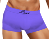 Mauve sexy name boxers