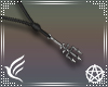 Goth Pitchfork Necklace