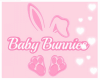 Bby Bunnies sign 💋