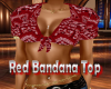 Red Bandana Top