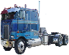 Cabover Pete Blue 3